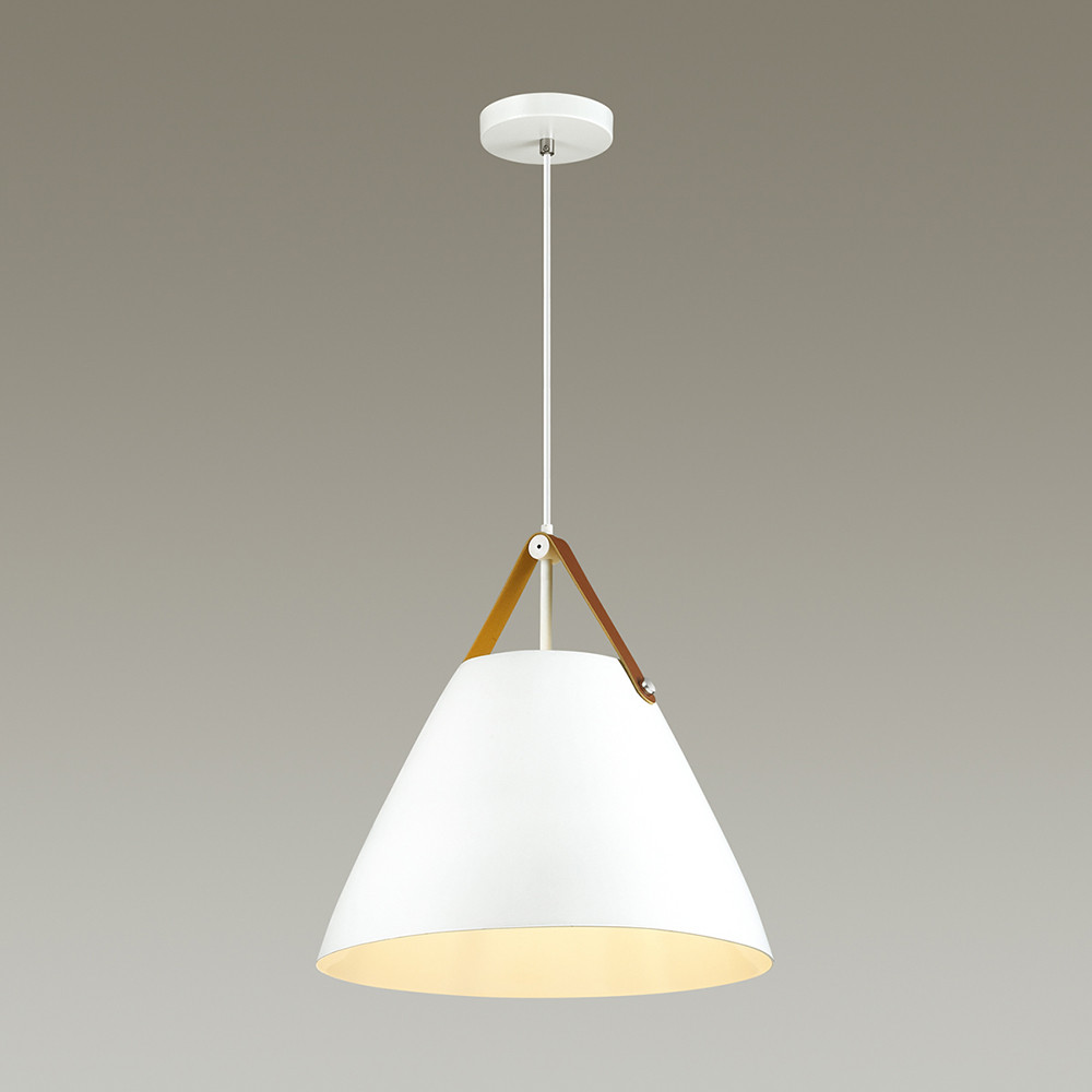 4147/1 Odeon Light Светильник подвесной  1*E27  60W 220V. Белый