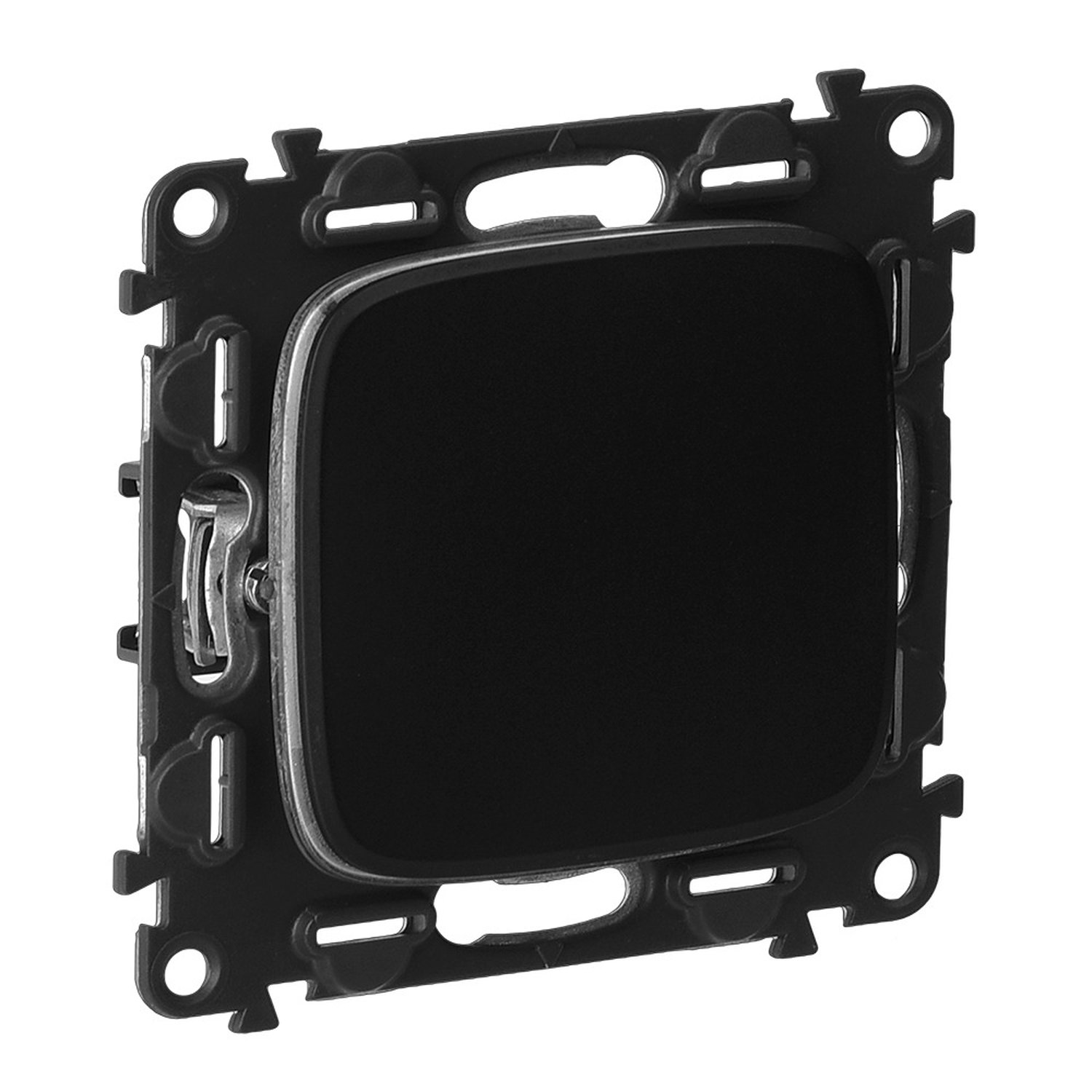 752911. Legrand. Valena Allure (Антрацит). Выключатель 1-клавишный