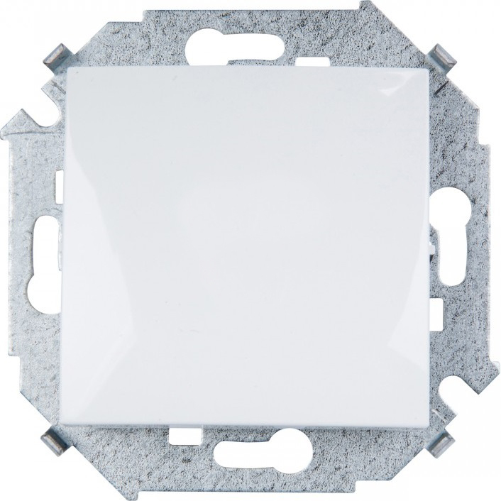 Simon Simon15 Белый Механизм 1-клавишного выключателя IP20 250V Белый 16A 1591101-030