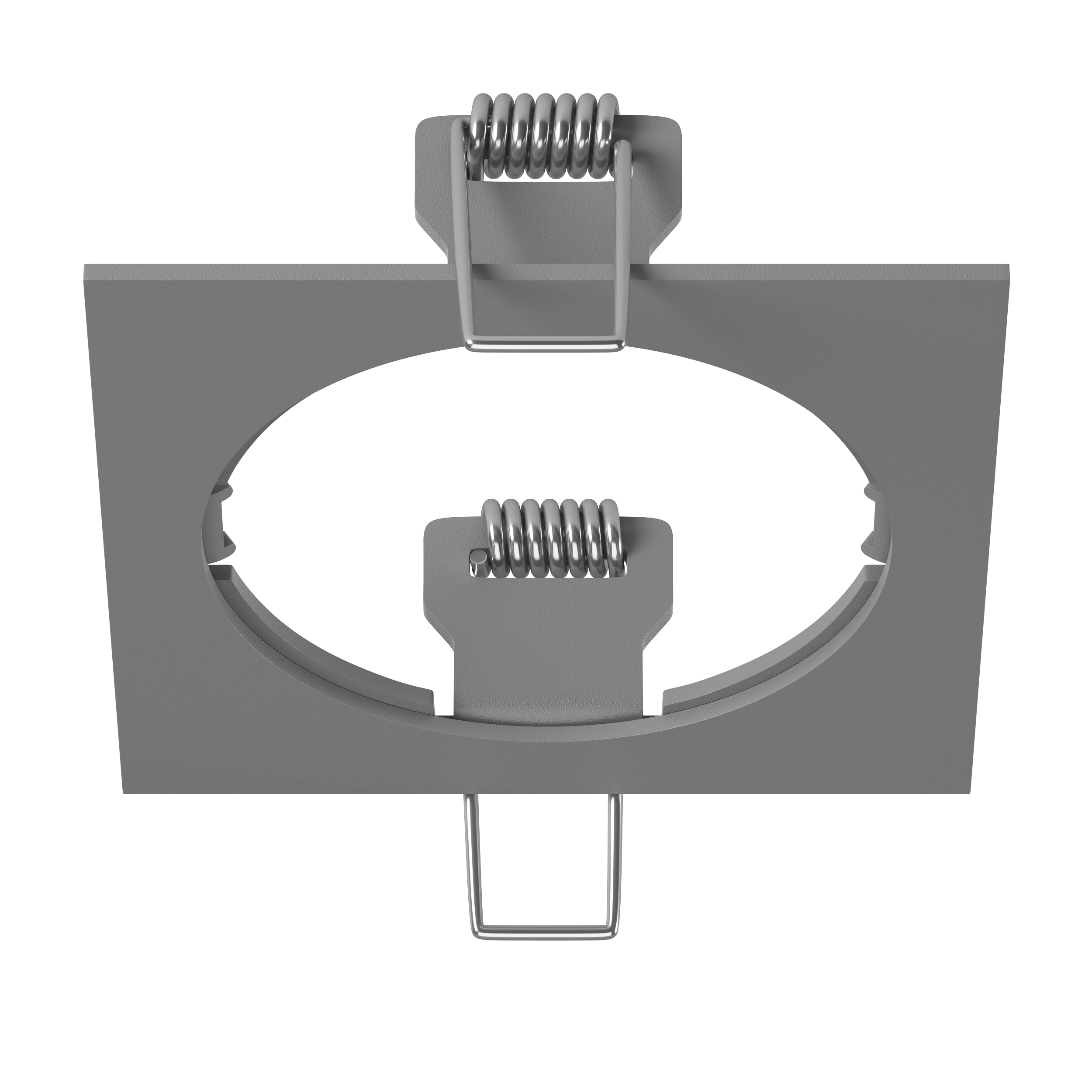 217519.Lightstar.INTERO 16.Встраиваемый светильник Рамка. Серый, 1*