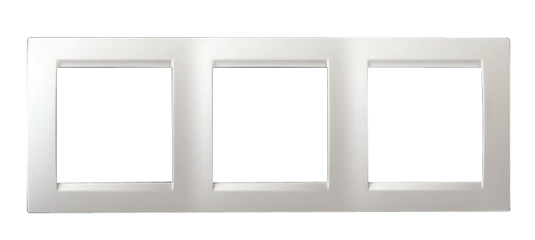 Simon Simon15 Белый Рамка на 3 поста Белый 1500630-030