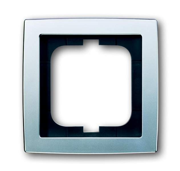 Рамка на 1-пост Матовый хром ABB Solo BJE1721-80/1754-0-4104