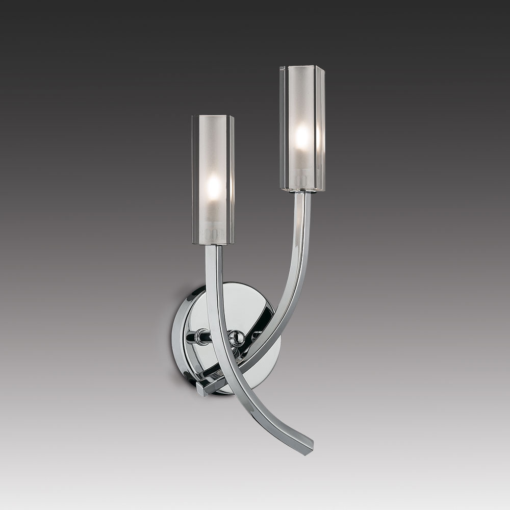 Бра, настенный светильник. Хром 2*G9 40W 220V. Odeon Light Moden 2011/2W