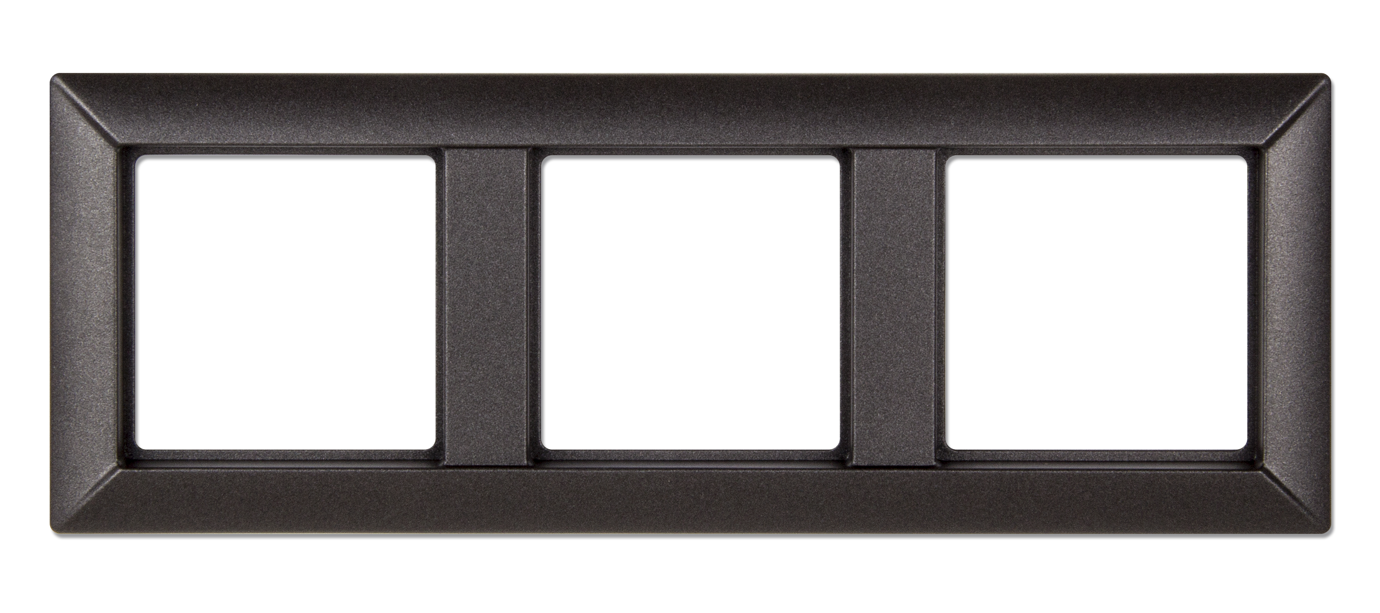 Jung ECO Profi Рамка на 3 поста Антрацит матовый EP483AN