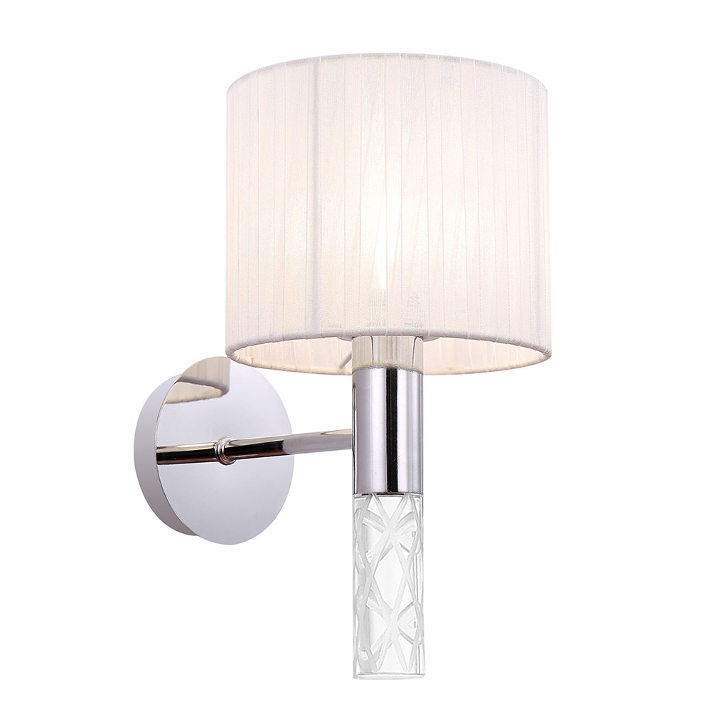 Бра, настенный светильник. Хром 1*E14 40W 220V. Maytoni Honour MOD045WL-01CH