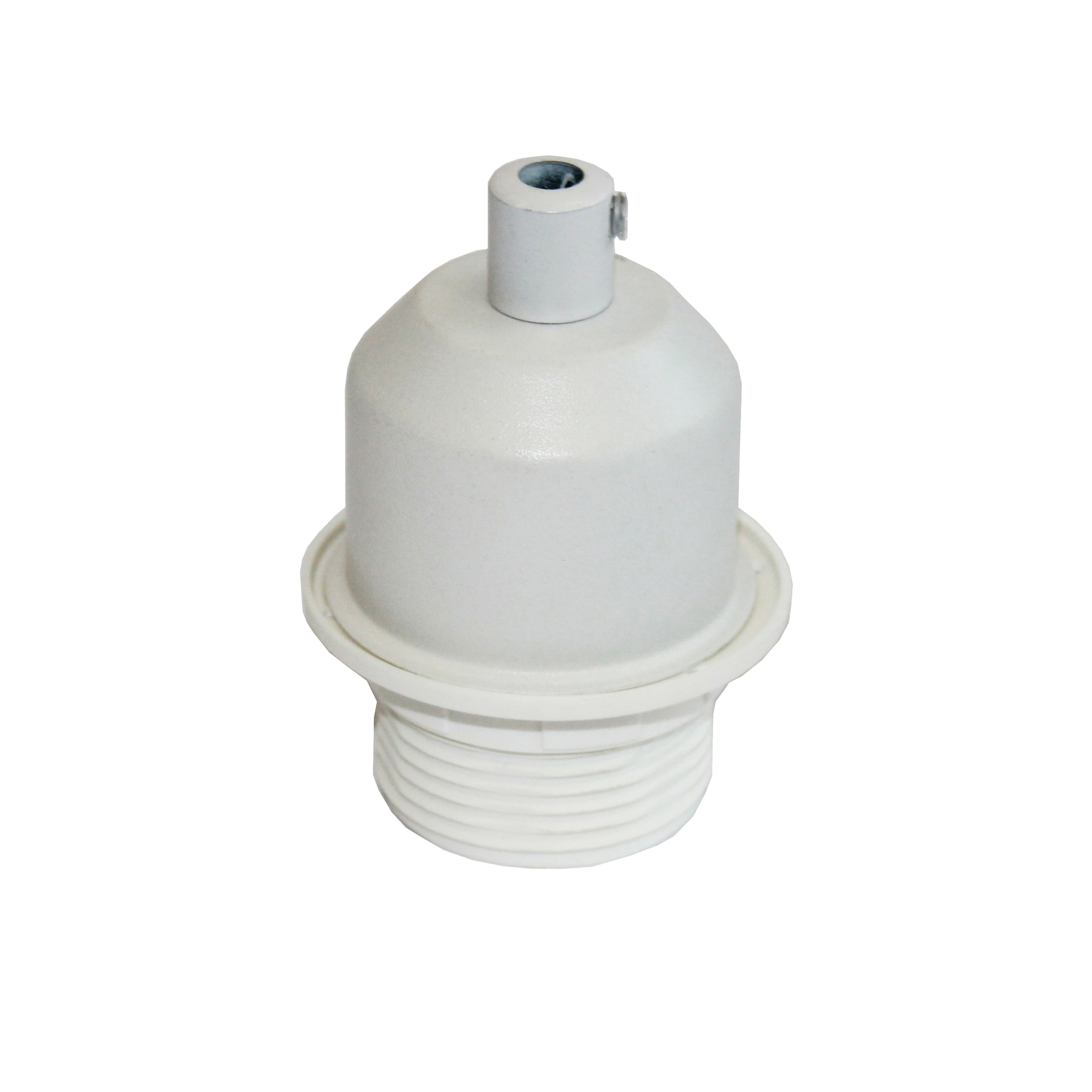 Патрон  E27 Ламподержатель для текстильного или ПВХ провода. 33 Идеи LH.CU01.03.WH