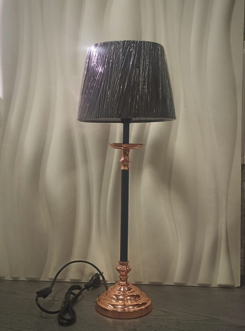 Eglo Основа для настольной лампы IP20 1 * 40W E14 220V Черный, медный