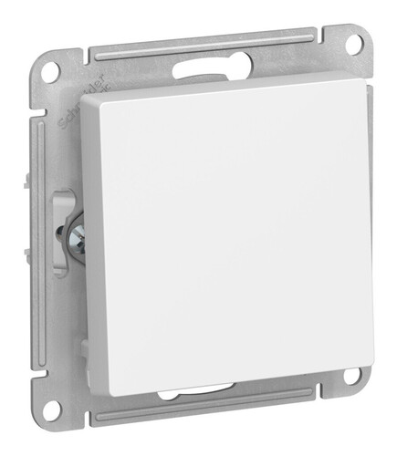 ATN001311.Systeme Electric.AtlasDesign (Лотос).Выключатель 1-клавишный, Винтов. зажим