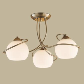 CL155133. CitiLux. Люстра потолочная   3*E27  75W 220V. Бронза