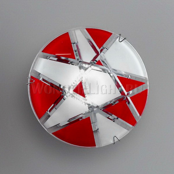 0296.11E.5.WR.Kolarz.Mikado.Встраиваемый светильник Белый, красный, 1*G9, 40W, 220V