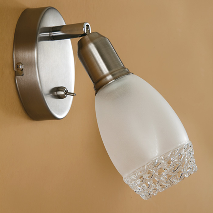 Бра, настенный светильник. Хром матовый 1*E14 60W 220V. CitiLux Мери CL524511