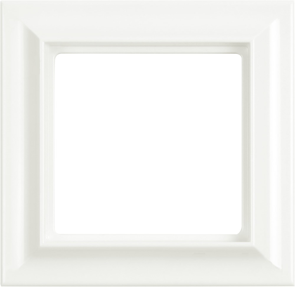 Jung Eco Profi Standart  Рамка на 1 пост IP20 Белый глянцевый EPS481WW