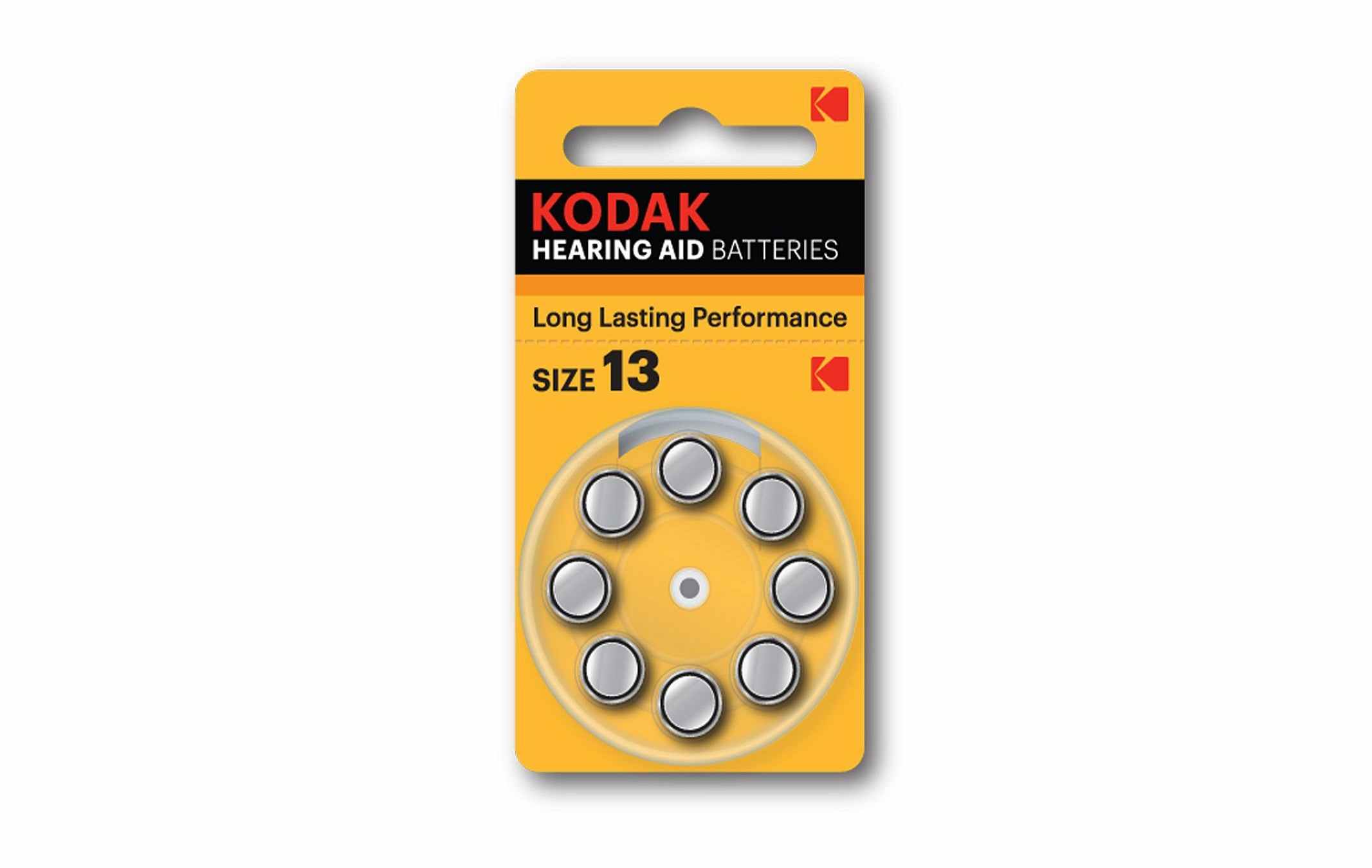 ZA13.Kod Max. Kodak. Цинковые дисковые элементы питания (1 штука), 1.45 V