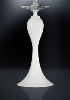 23022.Good Light. TLC23 .Основание для настольной лампы, 1*E27, 60W 220V. Белый