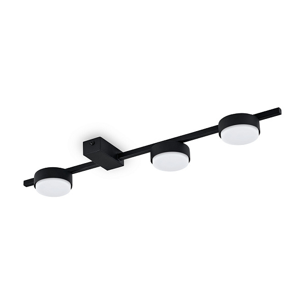 FR5363CL-03B Freya Потолочный светильник, 3*Цоколь GX53 16W 220V IPIP20. Черный