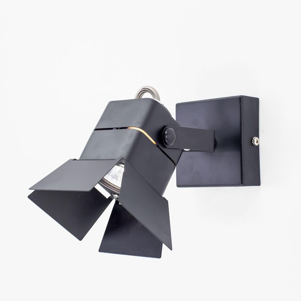 CL526512S.CitiLux.Настенно-потолочный светильник (Спот).Черный.1*GU10,50W 220V