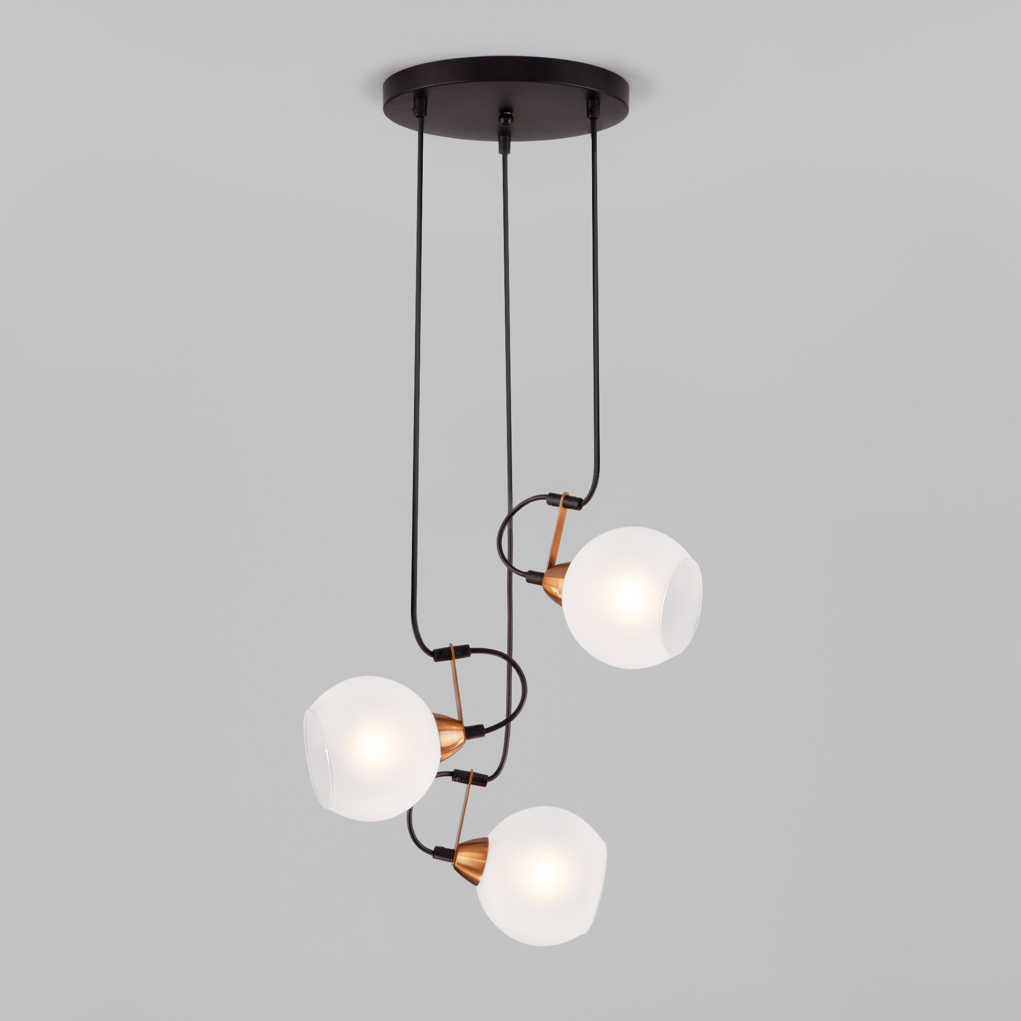 50175/3 Eurosvet Светильник подвеснойE14  40W 220V. Черный, белый