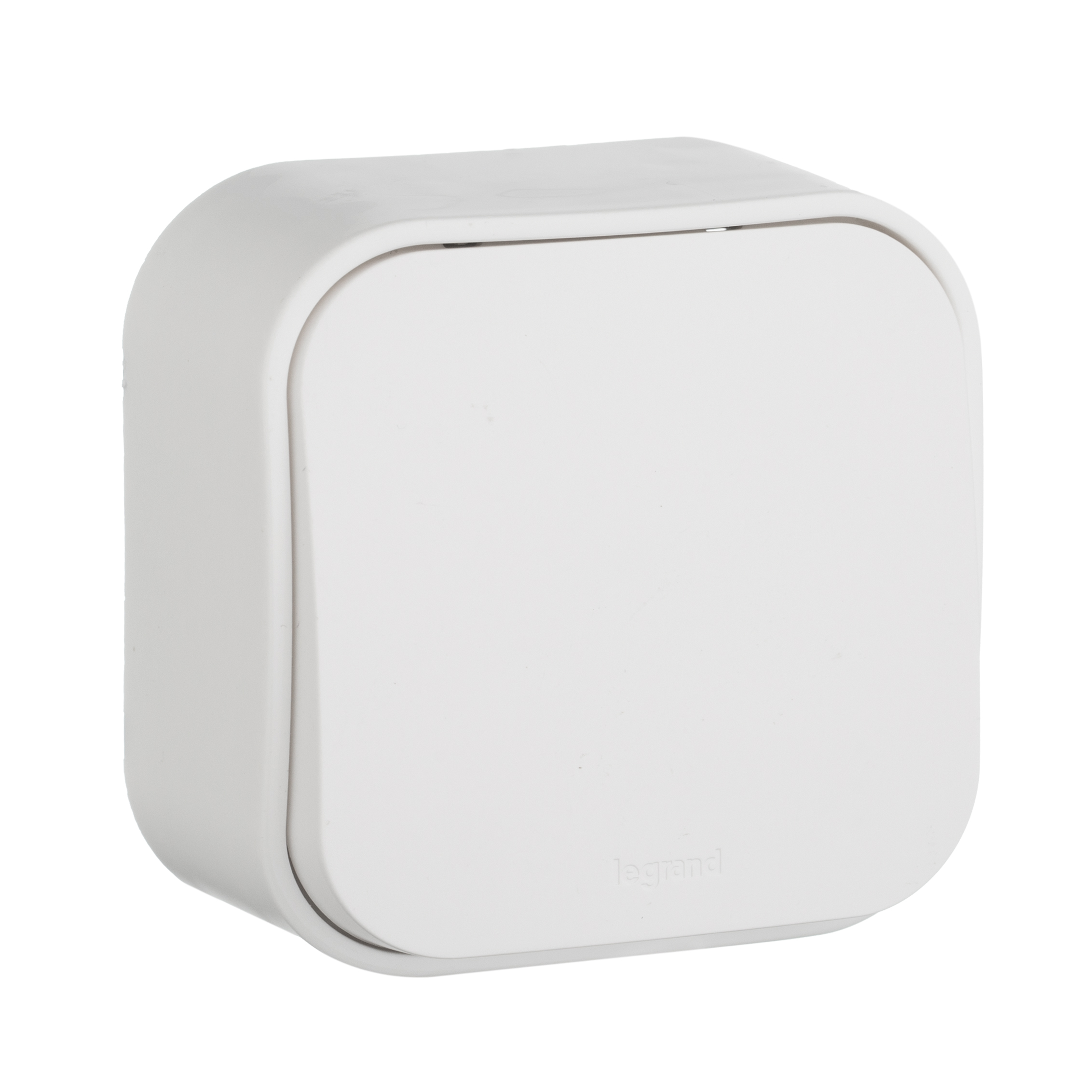 Выключатель накладной 1-клавишный Белый IP20 Legrand Quteo 782200