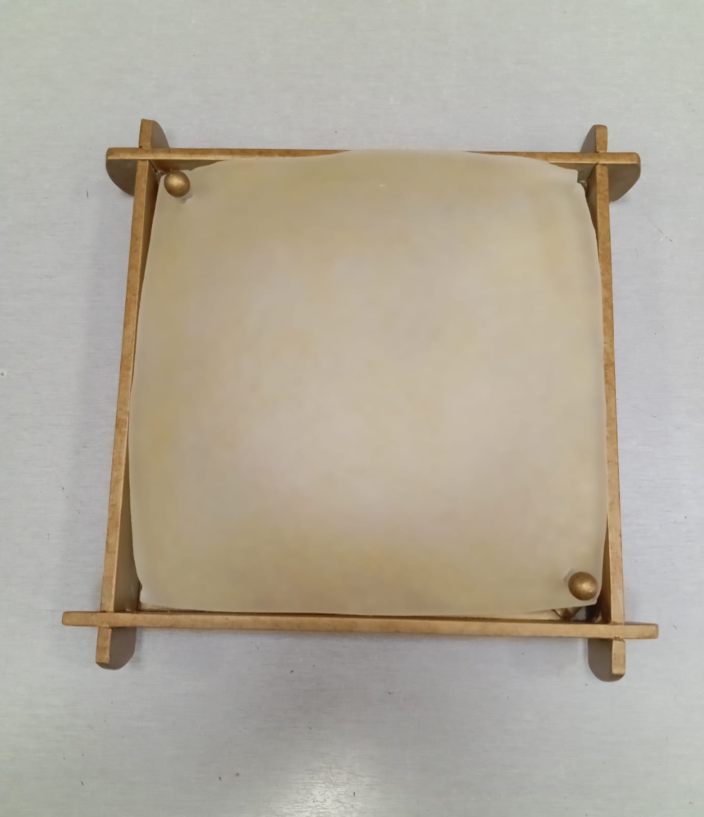 15-0319-S4-E7.Leds`C4. Светильник настенно-потолочный, 1*E14 40W 220V IP20. Состаренный желтый