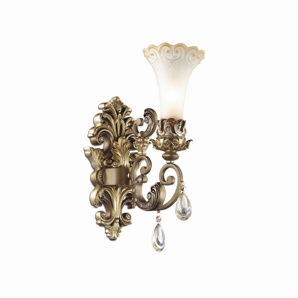 Бра, настенный светильник. Бронза 1*E27 60W 220V. Odeon Light Ponga 2431/1W