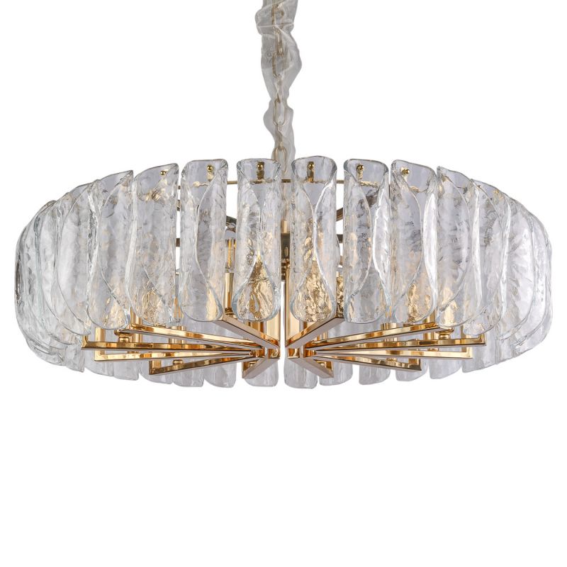 L25112.92 L`Arte Luce Люстра  12*E14  40W 220V. Золото, шампань