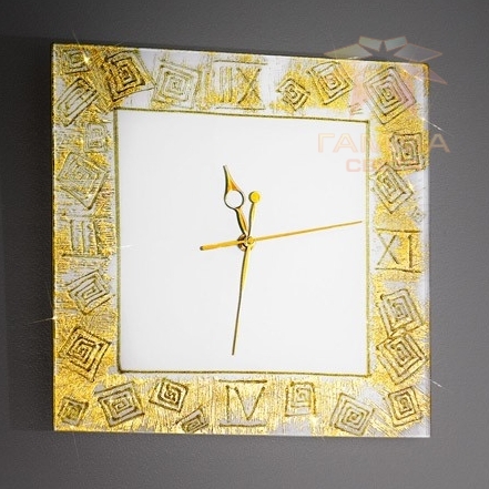 0335.20.AU Kolarz Saba Часы настенные золото