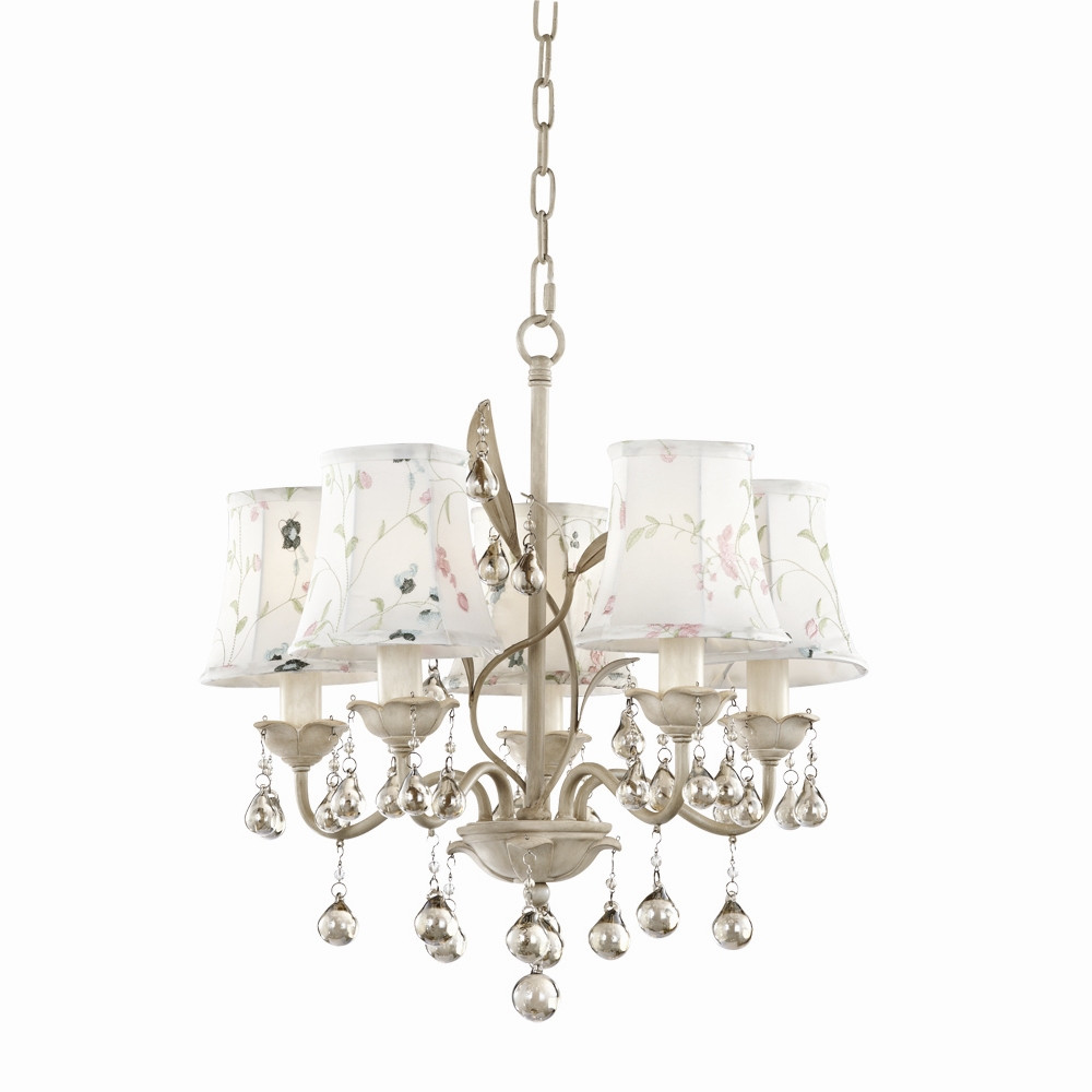 NT6009-05. Wunderlicht. Люстра  5*E14  40W 220V. Слоновая кость