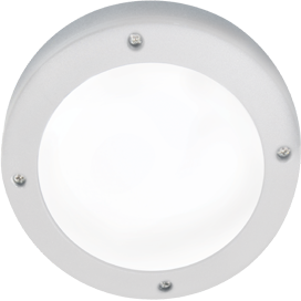 Ecola B4139S Светильник настенно-потолочный, влагозащищенный IP65 1 * GX53 200-260V Белый Белый