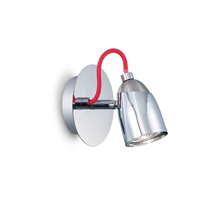 POLLICINO AP1 Ideal Lux Светильник настенно-потолочный, Цоколь 1*GU10 50W 220V IP20. Хром