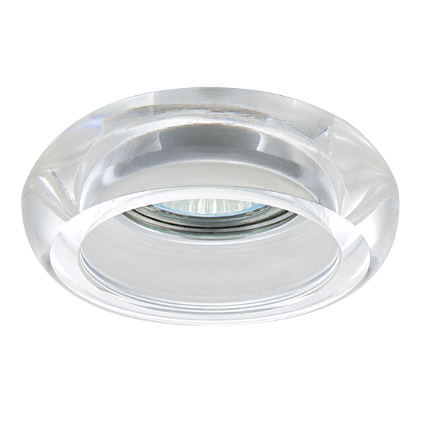 006200.Lightstar.Tondo.Встраиваемый светильник MR16. Прозрачный, круг. 1*Gu5.3/Gu10, 12/220V