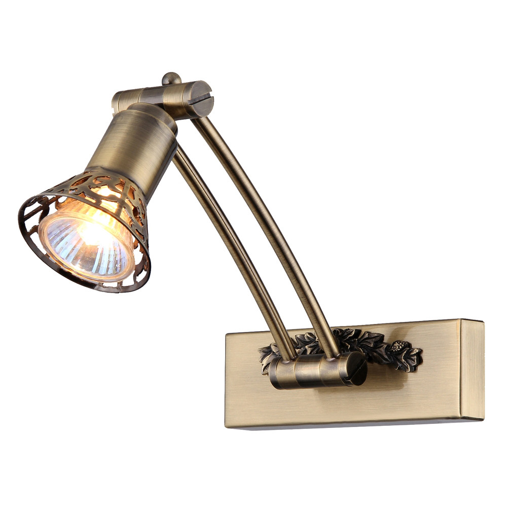 PIC120-01-R Maytoni Светильник для подсветки картин, 1*Цоколь GU10 35W 220V. Бронза