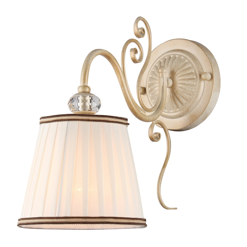 Бра, настенный светильник. Кремовое золото 1*E14 40W 220V. Maytoni Vintage  ARM420-01-G