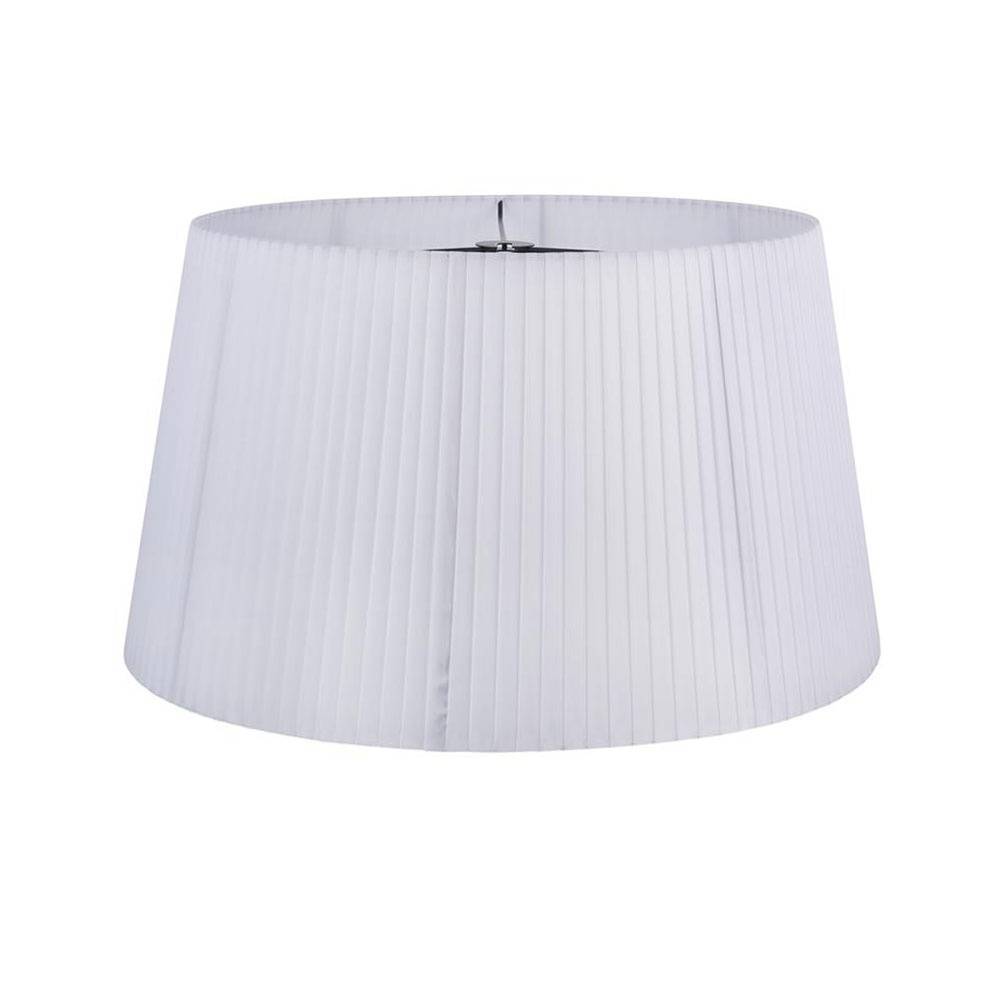 MOD974-FLShade-White.Maytoni.Абажур тканевый для торшера на патрон E27, Органза. Белый