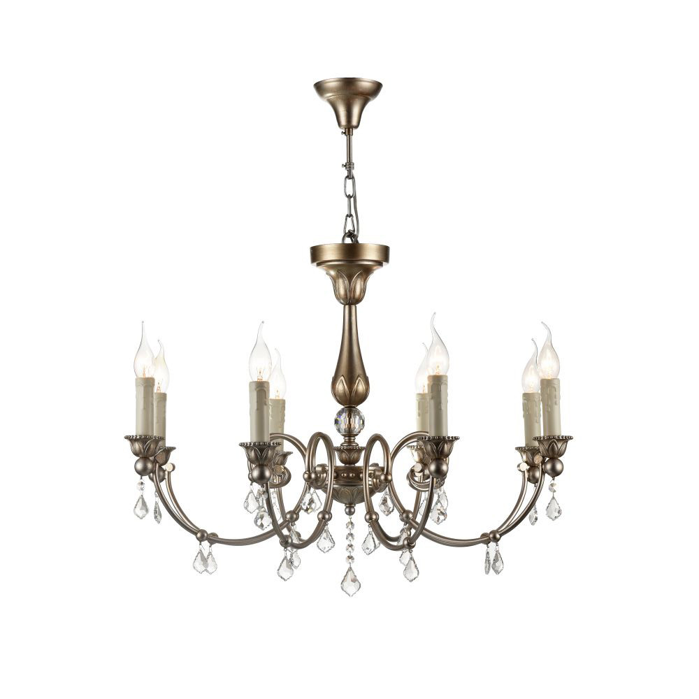 RC141-PL-08-G. Maytoni. Люстра  8*E14  60W 220V.  Французское золото