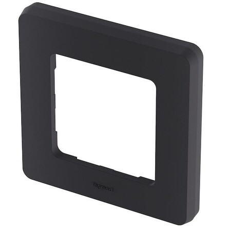 673933. Legrand. Inspiria (Антрацит). Рамка на 1-пост. поликарбонат