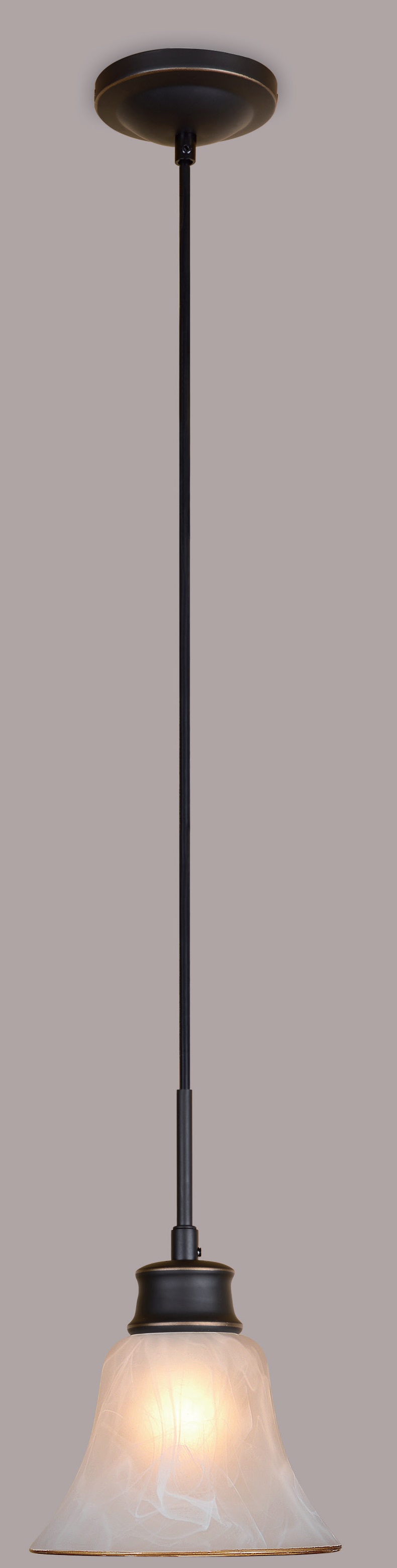 CL560115. CitiLux. Классик. Подвесной светильник  1*E27  75W 220V. Венге, белый