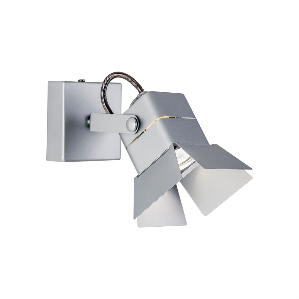 CL526511S.CitiLux.Настенно-потолочный светильник (Спот).Серебро.1*GU10,50W 220V