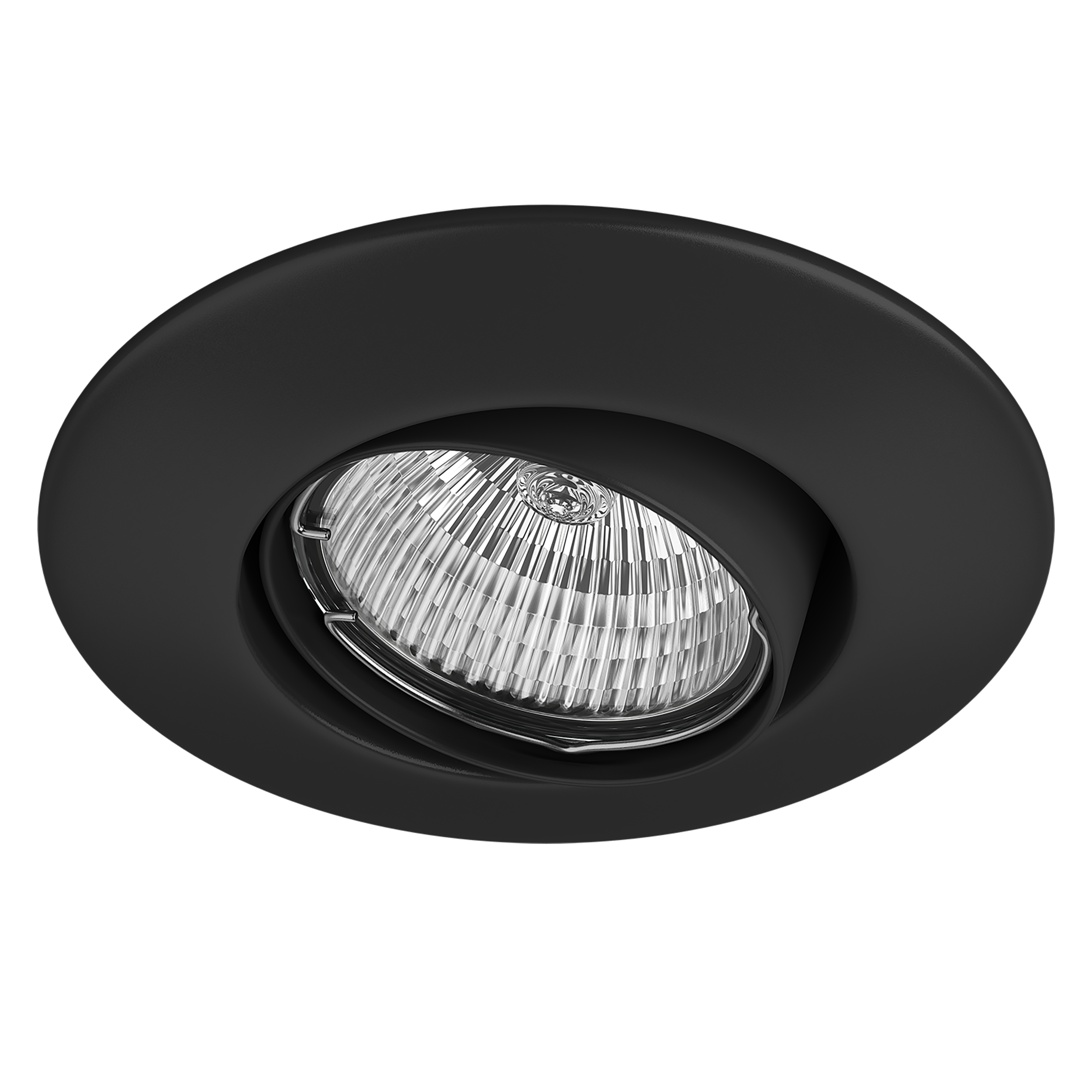 011057.Lightstar.Lega.Встраиваемый светильник MR16. черный, круг. Gu5.3/Gu10, 12/220V