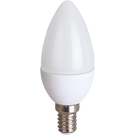 Ecola Premium Лампа светодиодная. Цоколь E14 Свеча 8.0W E14 200-240V теплый белый, 2700K