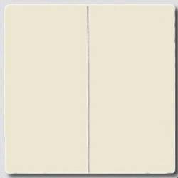 EP495. Jung. ECO Profi (Слоновая кость). Клавиша для механизма выключателя 2-клавишная