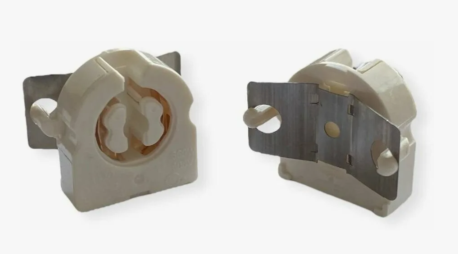 Патрон торцевой поворотный  G13 с пружиной (крепление на защелки).Vossloh-Schwabe 47506