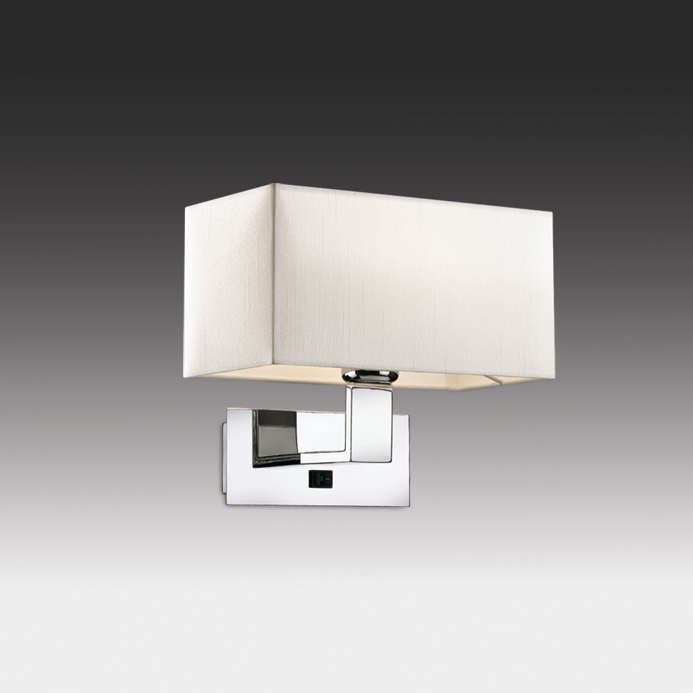 Бра, настенный светильник. Хром 1*E27 60W 220V. Odeon Light Norte 2421/1W