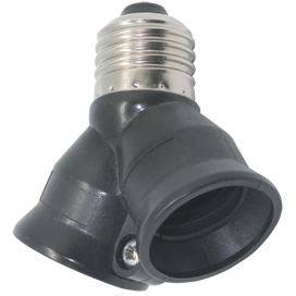 Переходник  E27 на 2 E27 Ecola A7T27BEAY