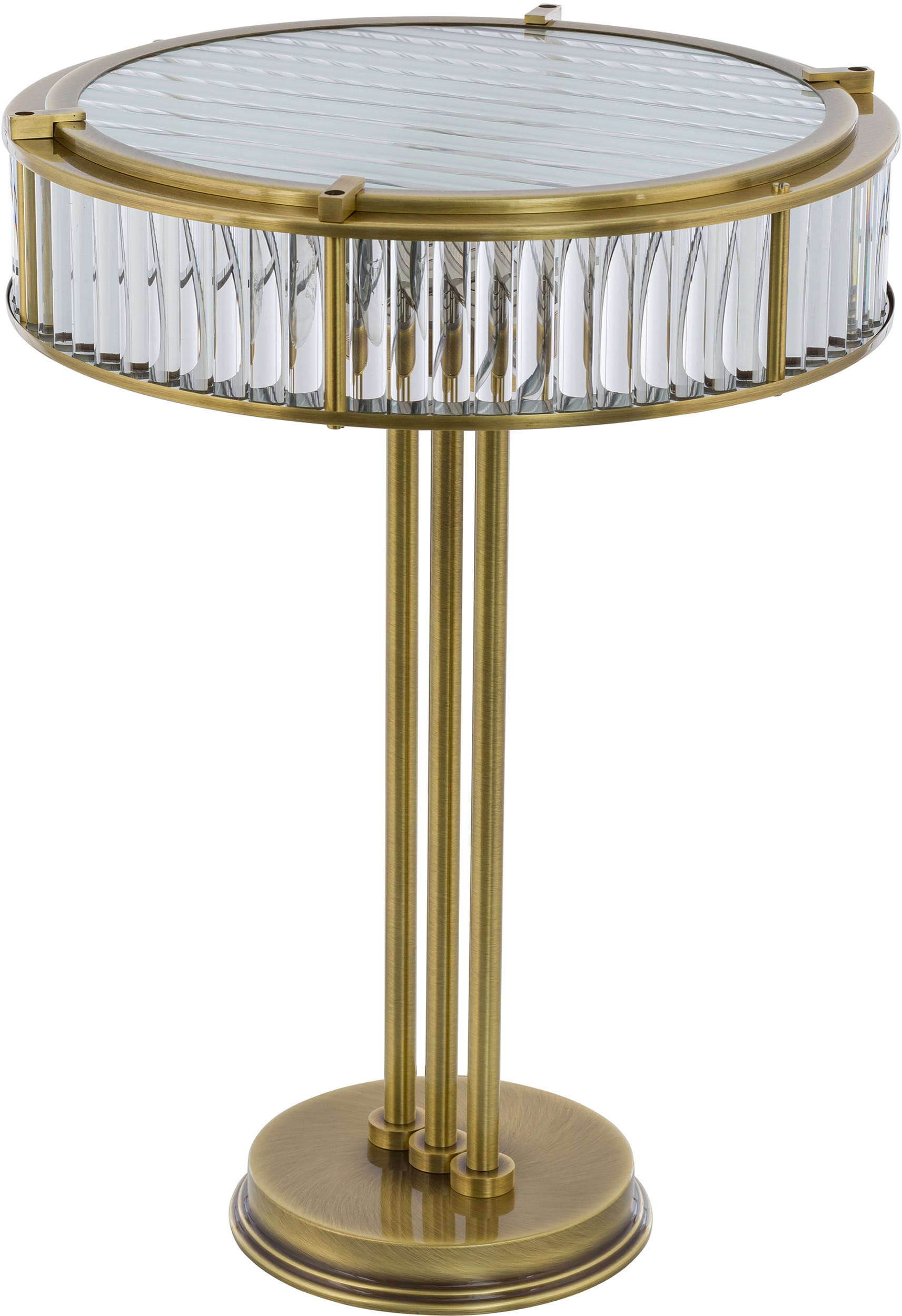 Настольная лампа. 2*E14, 40W, 220V. Ратина Kutek Lavone LAV-LG-2(P)310.