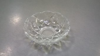 F1890.1.1.Чаша хрустальная на ветку, под патрон E14 Прозрачный