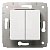 773658. Legrand. Cariva (Белый). Выключатель 2-клавишный