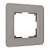 Рамка на 1-пост дымчатый стекло Werkel Elite W0012417