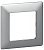 754151. Legrand. Valena Life (Сталь). Рамка на 1-пост. не горючий пластик