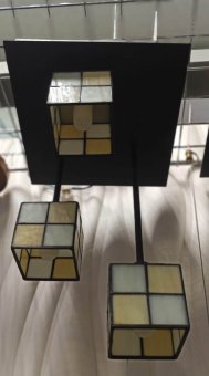 15-2374-Y2-AE Leds`C4 Светильник потолочный, 3*G9 40W 220V. Коричневый