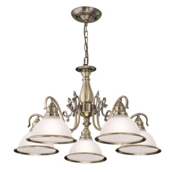 CL434151.CitiLux.Идальго. Люстра. 5*E27,75W,220W. Бронза